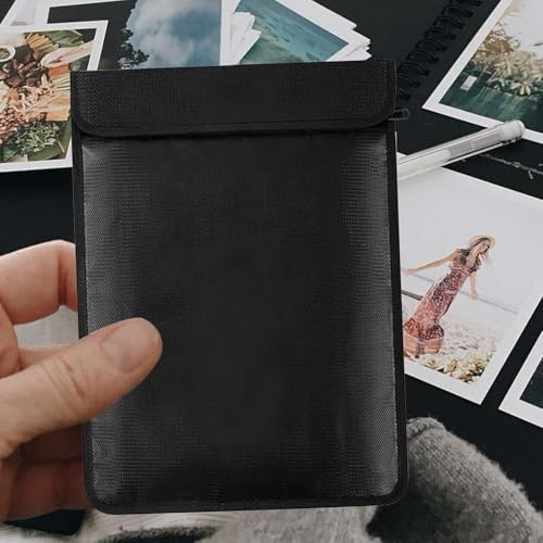 Bolsa ignífuga e impermeable con cremallera hermética para la protección total de herencias 6