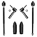 RWD MODELS ONLY - 6-PC - Inner Outer Tie Rod Kit w/Steering Rack Boots for - RWD 2005-2010 Chrysler 300 RWD - [2006-2010 Dodge Charger RWD] 2008-2010 Dodge Challenger - [2005-2008 Dodge Magnum RWD]