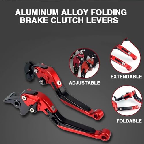 Moto embrayage levier YZF-R7 pliable réglable 2022 2023 - 5