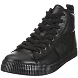  Fred Perry B6160 ALBION LEATHER Herren Sneaker, Schwarz (BLACK), EU 44, (UK 9.5)