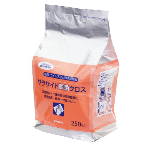 Amazon.co.jp: サラサイド除菌クロス（詰替） 51685(250ﾏｲｲﾘ) ｻﾗｻｲﾄﾞ
