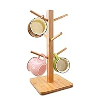 Algopix Similar Product 17 - Cuteadoy Mug Rack Tree Removable