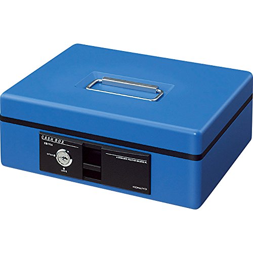 コクヨ 手提げ金庫 B6 青 CB-Y14B