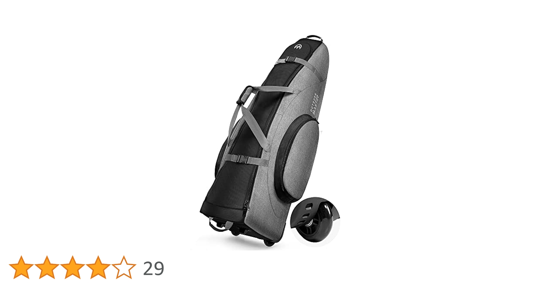Amazon | ゴルフバッグカバー 【キャスター付き・高密度900D