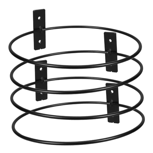 Mipcase 4pcs Wall Mounted Plant Hanger Durable Metal Flower Pot Holders for Use for Garden Decor Space Optimization Versatile Planter Hooks for All Pot