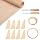 Reaeng Rattan Repair Kit for Chair Caning, Complete Furniture Restoration Kit with 15.7 x 39.4 Inch Cane Webbing Roll, Spline, 2 Caning Chisels and 8 Wooden Wedges - 8