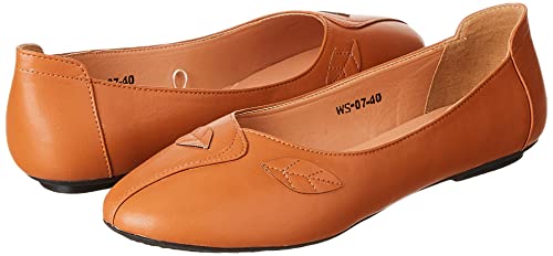 Image of Amazon Brand - Symbol Women Pull On Ballet Flat