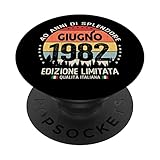 Photo Gallery vintage giugno 1982 donna uomo regalo 40 anni compleanno popsockets popgrip intercambiabile Photo Gallery vintage giugno 1982 donna uomo regalo 40 anni compleanno popsockets popgrip intercambiabile