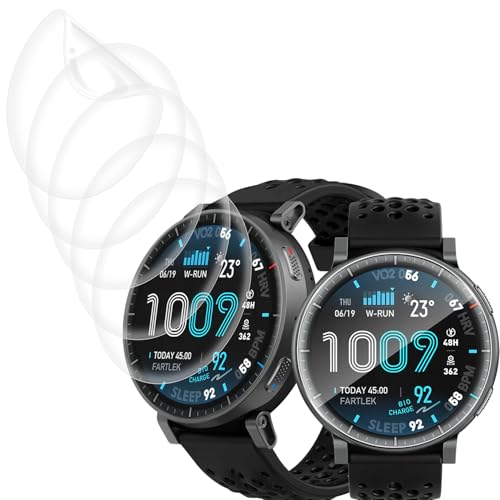 �y5���Z�b�g�z�p Amazfit active MAX 48mm �ی�t�B���� �t�B���� �J�o�[ �p �A�}�Y�t�B�b�g�A�N�e�B�umax 48mm �t���ی�t�B���� �S�ʕی� �C���Z�p �L�Y�h�~ �p Amazfit active MAX �t�B���� ��ʕی�t�B