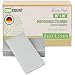 Simulinen Dinner Napkins – Disposable, Silver, Cloth-Like – Elegant, Yet Heavy Duty Soft, Absorbent & Durable – 16”x16” – Box of 50