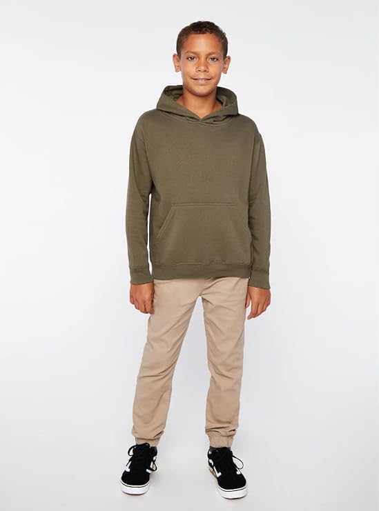 LAT Kids Fleece Lined Pullover Hoodie Sweatshirt with Pouch Pocket