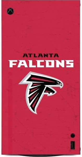 Skinit Decal Gaming Skin Compatible with Xbox Series X Digital Edition Console - Officially Licensed NFL Atlanta Falcons - Alternate Distressed Design