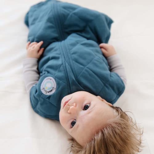 Dreamland Baby Sleep Swaddle | Baby: 0-6 Months | Gently Weighted Sleep Swaddles | 100% Natural Cotton | 2-Way Zipper | Machine Washable | Newborn/Infant Swaddle Transition | Swaddle Sleeping Bag #TOP3