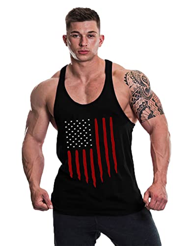 Image of THE BLAZZE 0057 Men's Tank Tops Muscle Gym Bodybuilding Vest Fitness Workout Train Stringers
