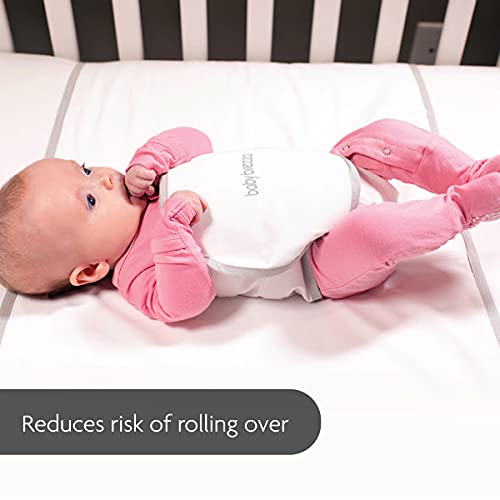 Baby Brezza Safe Sleep Swaddle Blanket For Crib Safety For Newborns And Infants – Safe, Anti-Rollover Blanket, White #TOP4