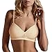 Lepel 1 Pezzo Reggiseno 470 In Cotone Coppe Preformate Senza Ferretto. Cipria 3C - 3