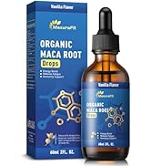 2 Pack Maca Root Liquid Drops,Maca and Ashwagandha Supplements for Men and Women with Goji Berry,...