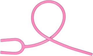 FRCOLOR 2 Piezas De Repuesto De Extensión De Tubo De Plástico Adaptador De Tubo En Forma De Y Tubos De Plástico Tubo De Extensión De Plástico Color Rosa