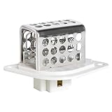 RU-353 HVAC Fan Blower Motor Resistor Compatible with 1997-2006 Jeep Wrangler, 1997-2001 Jeep Cherokee XJ & Jeep TJ - Replaces OE# RU353 RU1046 4864957 3A1101 CR158 Heater AC Resistor
