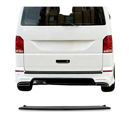 Protection Seuil Coffre VW T6 2015-2021 – Bande Chargement Fibre De Carbone Chromé, Anti-Rayures & Élégante