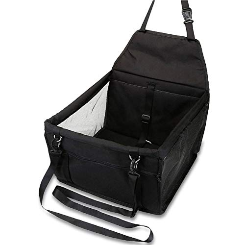 OUTLETISSIMO® TRASPORTINO Nero per Cani E Gatti Auto Box E COPRISEDILE Borsa Animali Domestici Cane Gatto 40 X 32 X 24