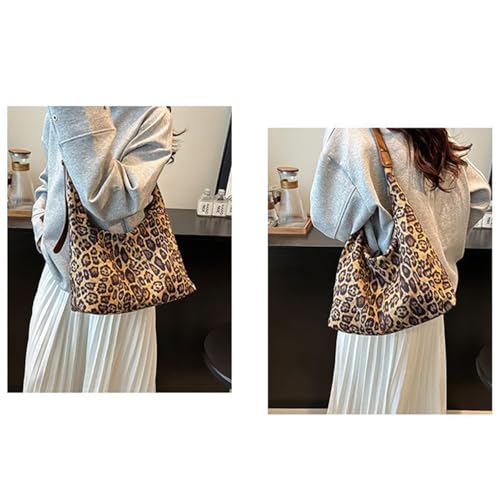 Bolso de mano mujer estampado leopardo multifuncional miniatura 2