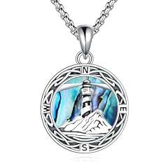 Abalone shell Compass lighthouse