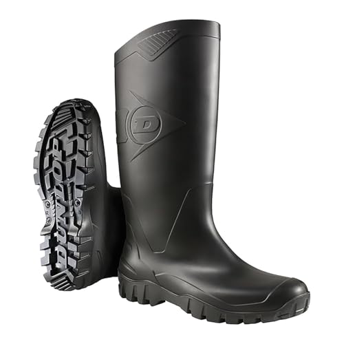 Bottes de pluie DUNLOP Dane mixtes et imperméables pour adultes