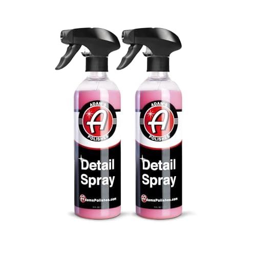 Adam's Detail Spray (2-Pack) - Quick Waterless Detailer Spray 