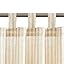 Tab Top Striped Beige
