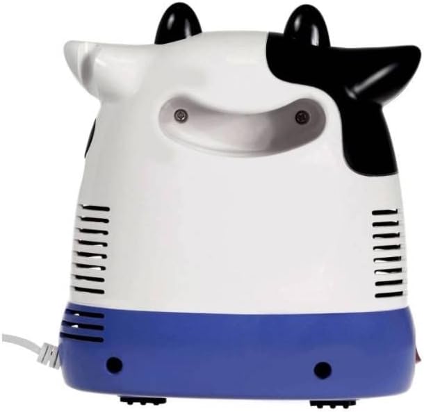 Back view of Esperanza ECN001 Nebulizer showing the air outlet connection point.