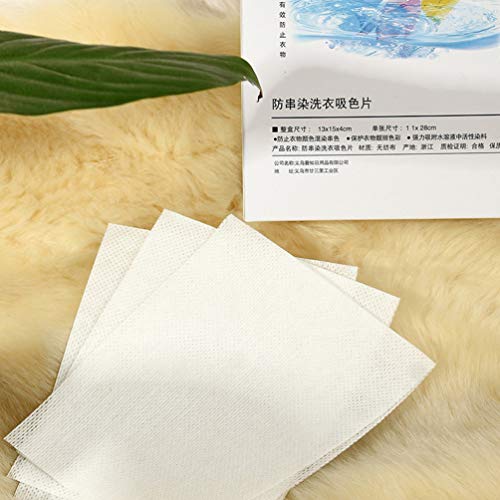 Minkissy Apanhador de cor antipano com folhas tingidas, lavável na máquina de lavar, protege as roup