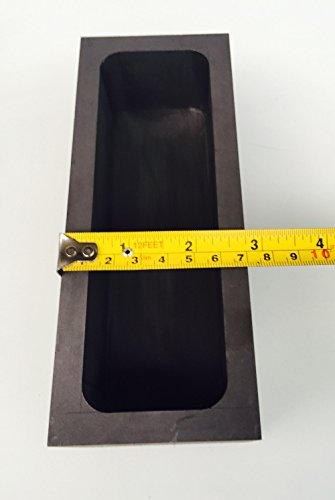 Otoolworld Gold Silver Graphite Ingot Mold Mould Crucible For Melting Casting Refining (5.5Kg) #TOP2