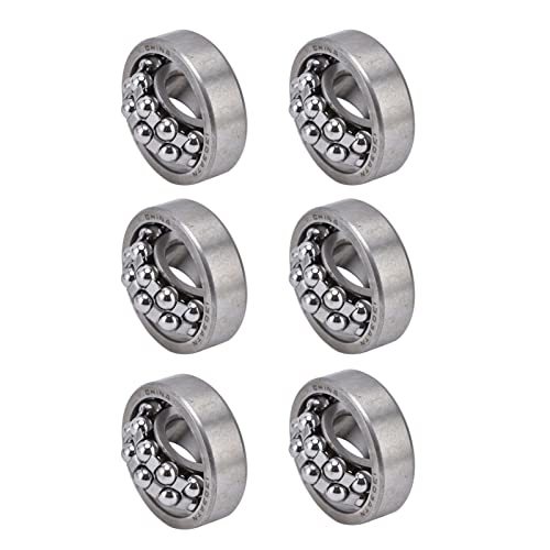 Roulement à billes radial contre l'usure des moteurs, acier chrome double rangée Aramox