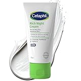 Cetaphil Rich Night Cream, 50g, For Dry To Very Dry, Sensitive Skin, With Niacinamide