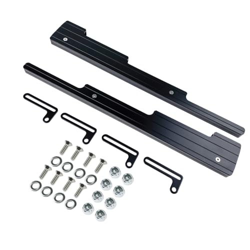 Spark Plug Wire Looms Holders Billet Aluminum | Fit for GM Chevy 1955-1985 Small Block Ford Dodge Chrysler V8 Chevrolet SBC BBC 350 396 402 427 454 Ford 289 302 351W 390 429 460