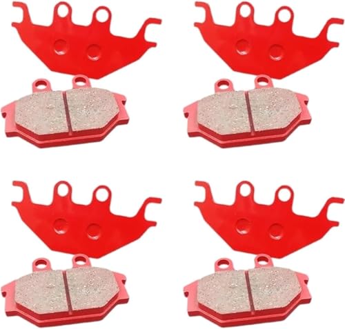 Plaquette de frein moto SYM Quadlander 300 S 2007-2015 mâchoires de frein Quadraider 600 LE 4 pair