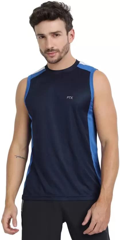 Image of FTX Men's Solid Regular Fit T-Shirt