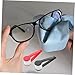 KOMBIUDA Glasses Cleaning Clip 12pcs Mini Eyeglass Cleaner Lens for Eye Glasses Safe Gentle Cleaning