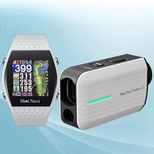 ショットナビ INFINITY nano GR セット カラー:ホワイト