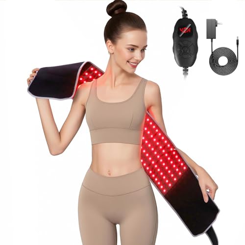 Red Light Therapy,Red Light Therapy for Belt Suitable for All Parts of The Body and Pets,3-in-1 Controller Red Light Therapy mat Home Work and Travel use