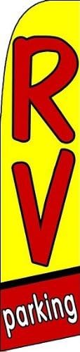 RV Parking X-Large Swooper Flag by Alotta Signs