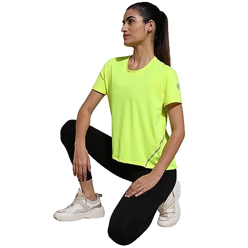 Image of Silvertraq Aero TraqDry Tee Safety Yellow