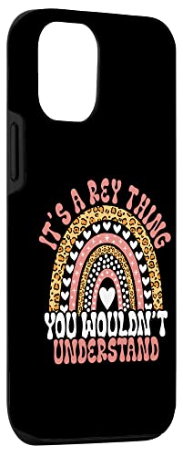 Iphone 12/12 Pro Funny Rey Name Leopard Funny Rey Birthday Quote Rey Case #TOP2