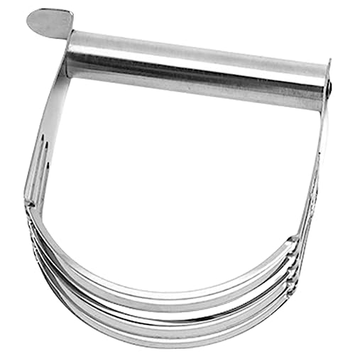 RORPOIR Dough Baking Utensil Reusable Stainless Steel Pastry Cutter Pastry Tools for Baking