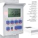 Bearware - Interruptor eléctrico - Temporizador Digital para Carril DIN en Cuadros...