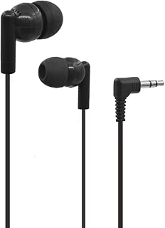 HshDUti Earphones, In-Ear Headphones Earphones, Wired Earbuds with Microphone and Volume Control, HighDefinition, Powerful Bass Sound In-Ear Headphones for 3.5mm Smartphone, MP3 Players etc. Black