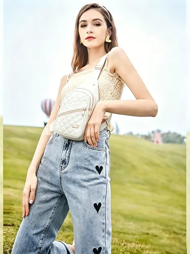Image of YAZEKOUS Small Sling Bag Casual Crossbody Sling Backpack for Women Men, Trendy Cross Body Daypack Backpack