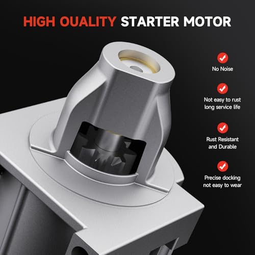 18533N Starter Compatible con KAF400 Mule 600 610 4x4 2005-2015, SX 17-24, SX 4x4 20-24, John Deere Gator TX UTV 15.5HP, SND0490 AM134946 21163-7020 21163-7028 428000-3130 428000-3131 miniatura 6