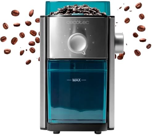 Cecotec Molinillo de Café Eléctrico SteelMill 2000 Adjust Max. 15...